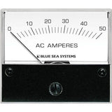 Blue Sea 9630 AC Analog Ammeter 0 - 50 Amperes AC - 9630 - Anchor Express