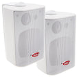 Boss Audio MR4.3W 4" 3 - Way Marine Enclosed System Box Speakers - 200W - White - MR4.3W - Anchor Express