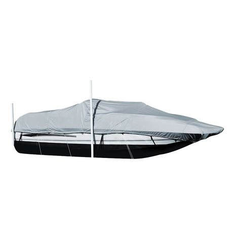 Carver Sun - DURA Styled - to - Fit Boat Cover f/20.5' Sterndrive Deck Boats w/Walk - Thru Windshield - Grey - 95120S - 11 - Anchor Express