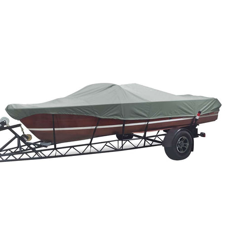 Carver Sun - DURA Styled - to - Fit Boat Cover f/22.5' Tournament Ski Boats - Grey - 74103S - 11 - Anchor Express