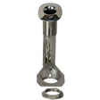 C.E. Smith 70 Series Screwless Flush Mount Rod Holder - 15 Degree - Stainless Steel - Cast Bottom - Black Liner - Boxed - 53677C - Anchor Express