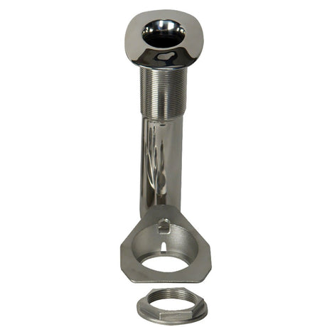 C.E. Smith 70 Series Screwless Flush Mount Rod Holder - 15 Degree - Stainless Steel - Cast Bottom - Black Liner - Boxed - 53677C - Anchor Express