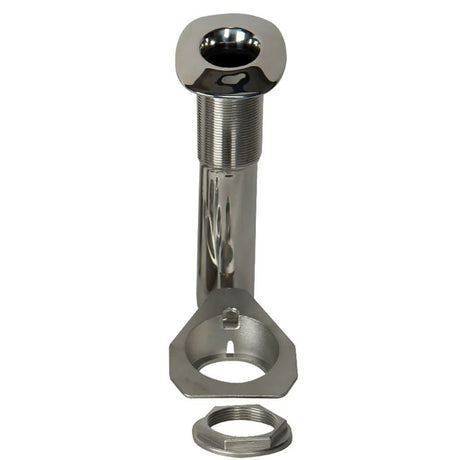 C.E. Smith 80 Series Screwless Flush Mount Rod Holder - 15 Degree - Stainless Steel - Cast Bottom - Black Liner - 53687C - Anchor Express