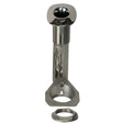 C.E. Smith 80 Series Screwless Flush Mount Rod Holder - 15 Degree - Stainless Steel - Swivel Bottom - Black Liner - 53687S - Anchor Express