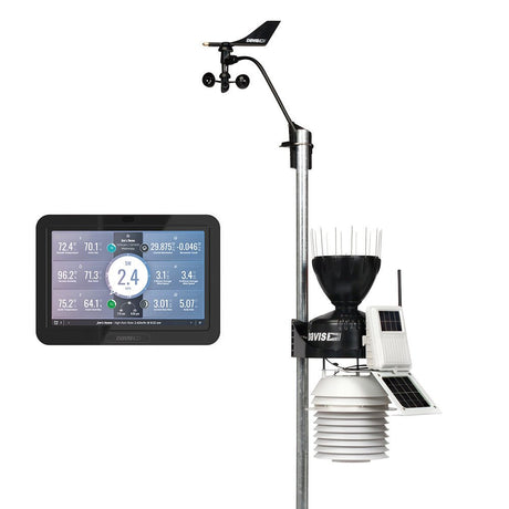 Davis Vantage Pro2 Wireless Weather Station w/WeatherLink Console & 24hr Fan Aspirated Radiation Shield - 6253 - Anchor Express