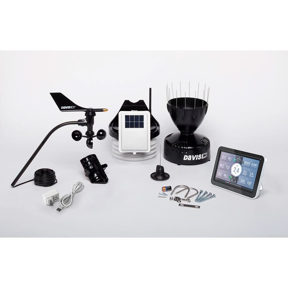 Davis Vantage Pro2 Wireless Weather Station w/WeatherLink Console & Standard Radiation Shield - 6252 - Anchor Express