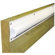 Dock Edge Standard "D" PVC Profile 16ft Roll - White - 1190 - F - Anchor Express