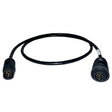 Echonautics 1M Adapter Cable w/Male 8 - Pin Black Box Connector f/Echonautics 300W, 600W & 1kW Transducers - CBCCMS0501 - Anchor Express