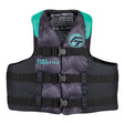Full Throttle Adult Nylon Life Jacket - S/M - Aqua/Black - 112200 - 505 - 030 - 22 - Anchor Express