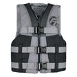 Full Throttle Teen Nylon Life Jacket - Grey/Black - 112200 - 701 - 010 - 22 - Anchor Express