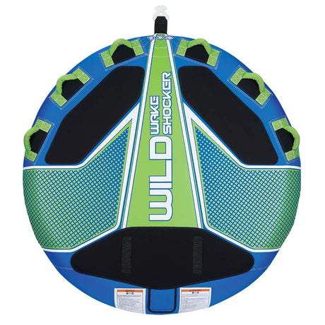 Full Throttle Wild Wake Shocker Towable Tube - 3 Rider - Blue - 302400 - 500 - 003 - 21 - Anchor Express