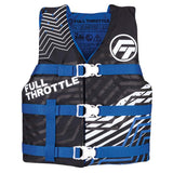 Full Throttle Youth Nylon Life Jacket - Blue/Black - 112200 - 500 - 002 - 22 - Anchor Express