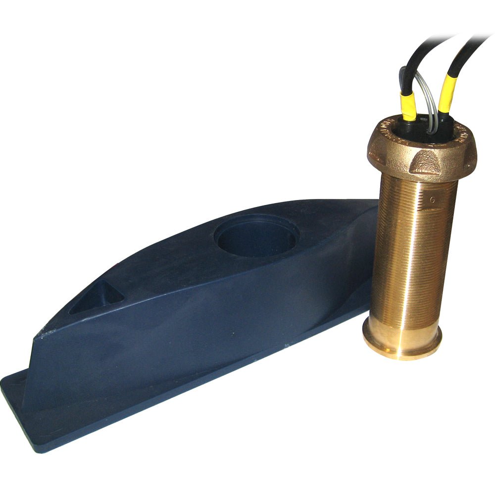 Furuno 235DHT - LMSE Bronze Thru - Hull, Digital Depth & High - Precision Temp Sensor, 7" Stem & High Speed Block (7 - Pin) - 235DHT - LMSE - Anchor Express