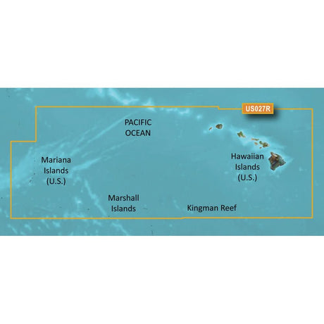 Garmin BlueChart g3 Vision HD - VUS027R - Hawaiian Islands - Mariana Islands - microSD /SD 010 - C0728 - 00 - Anchor Express