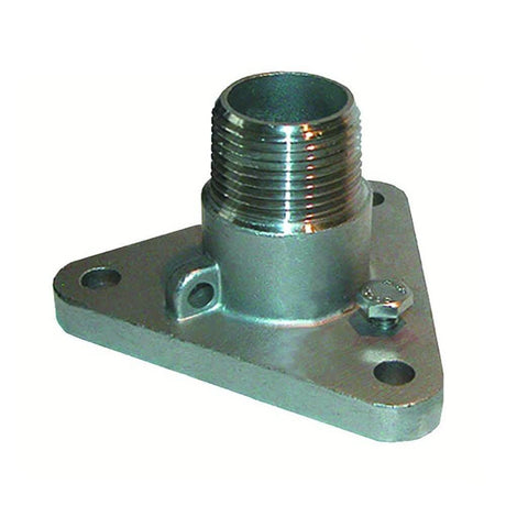 GROCO 1" 316 Stainless Steel NPS to NPT Flange Adapter - IBVF - 1000 - S - Anchor Express