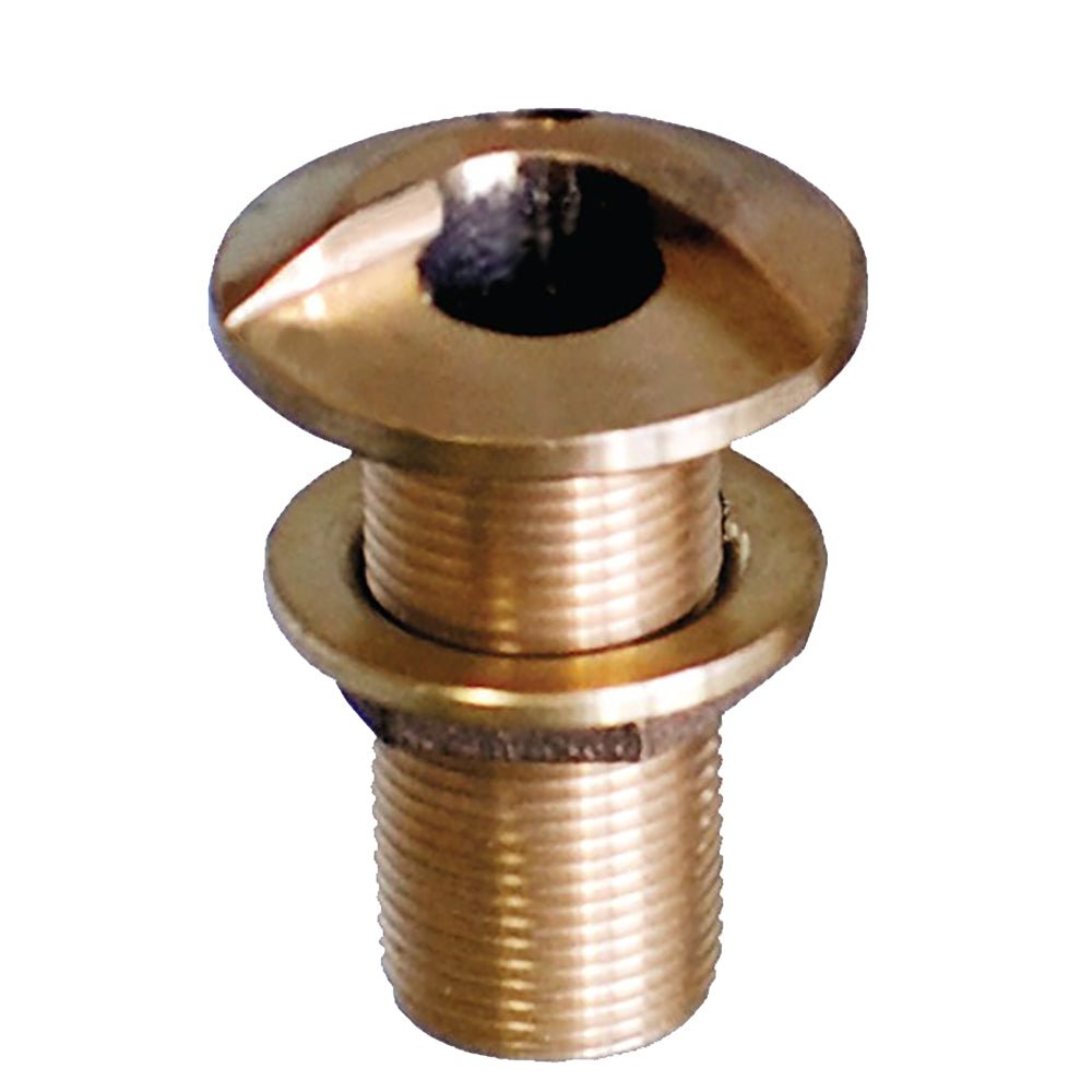 GROCO 1" Bronze High Speed Thru - Hull Fitting w/Nut - HSTH - 1000 - W - Anchor Express