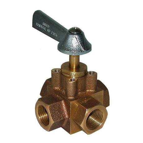 GROCO 1/2" 4 - Port Tank Selector Valve - FV - 450 - X - Anchor Express