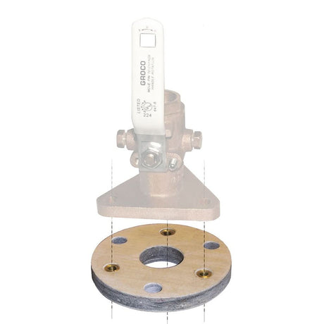 GROCO Backing Block f/2" and 2 - 1/2" Seacocks - BB - 3 - Anchor Express