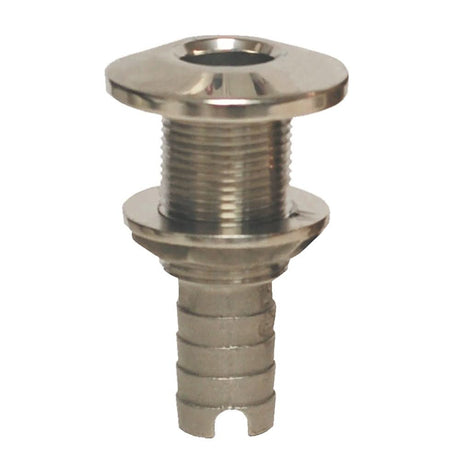 GROCO Stainless Steel Hose Barb Thru - Hull Fitting - 1/2" - HTH - 500 - S - Anchor Express
