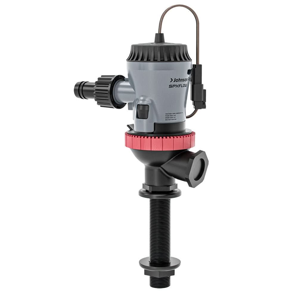 Johnson Pump Aqua O2 500 GPH 12V Flex Mount Aerator Pump for livewells and bait tanks