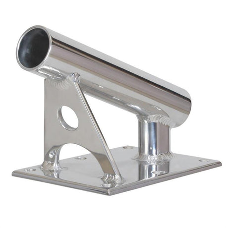 Lee's MX Pro Series Fixed Angle Center Rigger Holder - 22° - 1.5" ID - Bright Silver - MX7001CR - Anchor Express