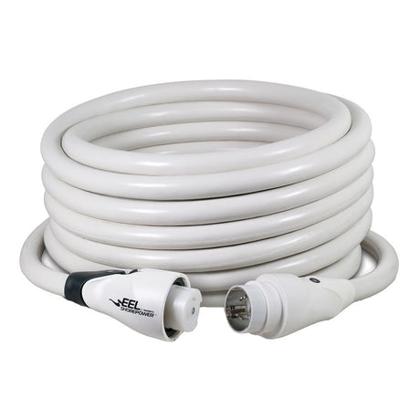 Marinco EEL 50A White Cordset - 125/250V - 50' - CS504 - 50W - Anchor Express