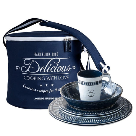Marine Business Melamine Tableware & Basket - SAILOR SOUL - Set of 1614147 - 14147 - Anchor Express