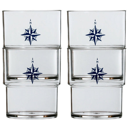 Marine Business Stackable Glass Set - NORTHWIND - Set of 1215103C - 15103C - Anchor Express