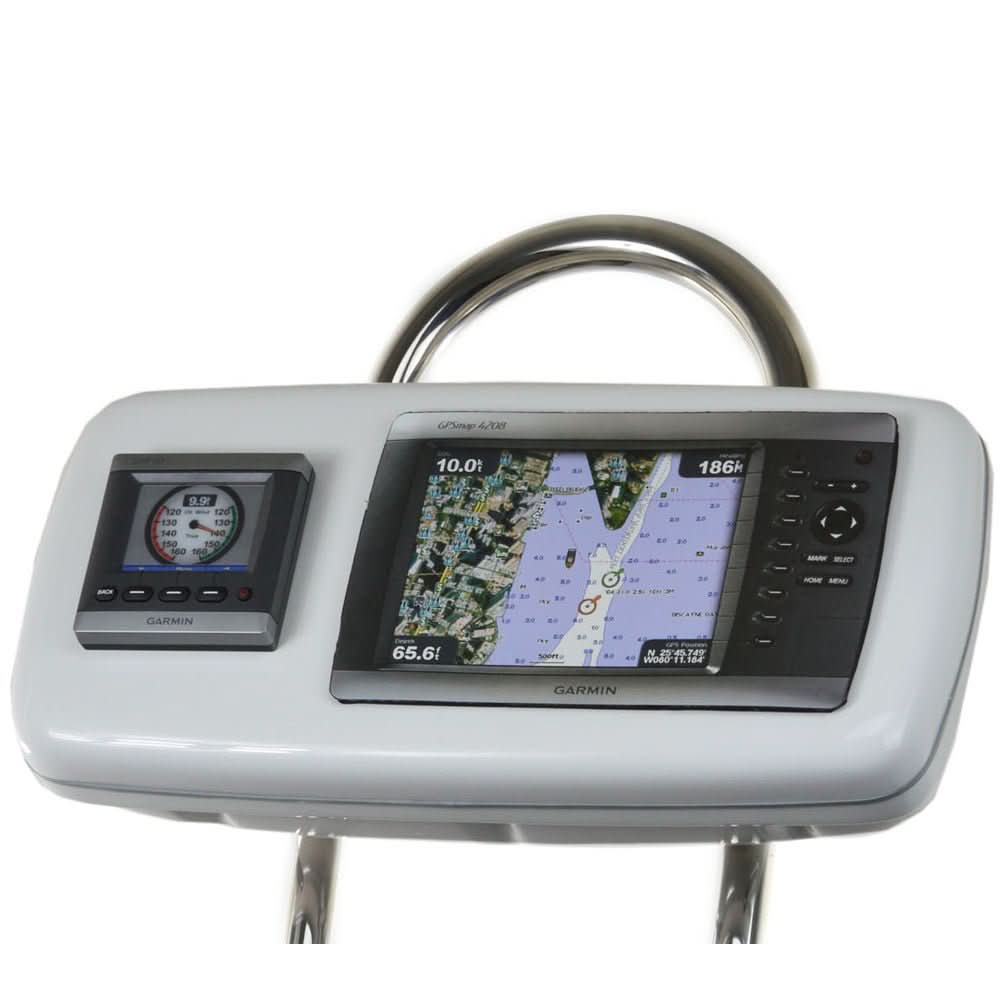 NavPod GP1040 - 02 SystemPod Pre - Cut f/Garmin 4008/4208 & 1 Instrument f/9.5" Wide Guard - Anchor Express