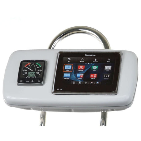 NavPod GP1040 - 19 SystemPod Pre - Cut f/Raymarine ES97/ES98 & One Instrument f/9.5" Wide Guard - Anchor Express