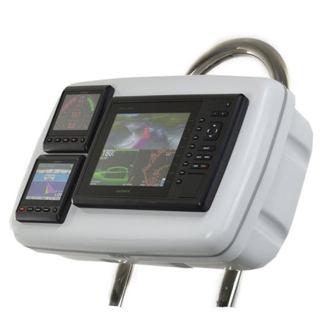NavPod GP1088 SystemPod Pre - Cut f/Garmin 820/820xs/840xs & 2 Instruments f/9.5" Wide Guard - Anchor Express