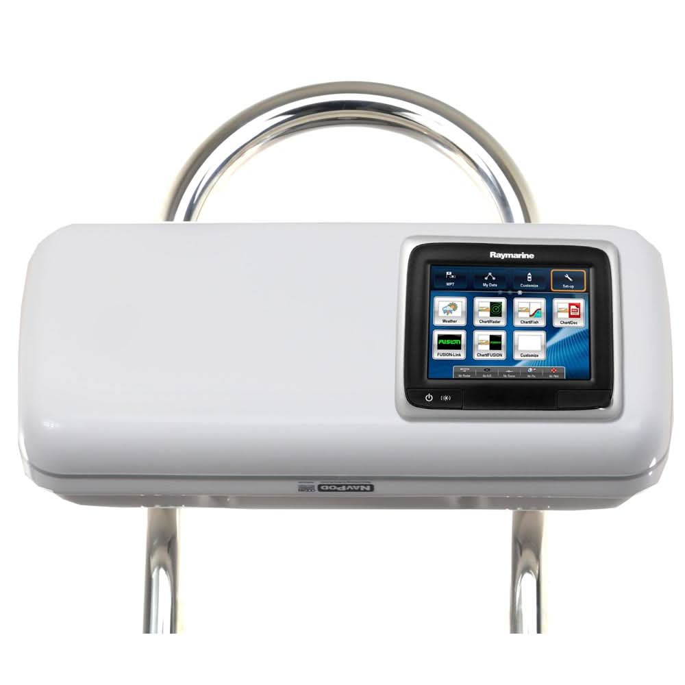 NavPod GP1507 SystemPod Pre - Cut f/Raymarine a65/a67/a68 w/Space On The Left f/9.5" Wide Guard - Anchor Express
