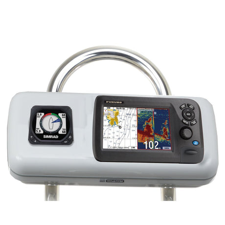 NavPod GP1515 SystemPod Pre - Cut f/Furuno GP1670/GP1670F 5.7" & 1 Instrument f/9.5" Wide Guard - Anchor Express