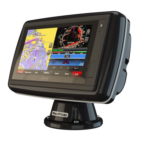 NavPod PowerPod Pre - Cut f/Garmin GPSMAP® 942xs, 942, 922xs & 922 - Carbon Black - Anchor Express