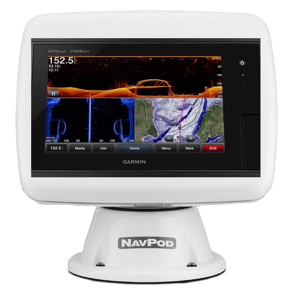 NavPod PP4800 - 20 PowerPod Pre - Cut f/Garmin 7408 / 7408xsv / 7608 / 7608xsv - Anchor Express
