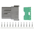 Pacer DT Deutsch Receptacle Repair Kit - 14 - 18 AWG (12 Position) - TDT04F - 12RP - Anchor Express