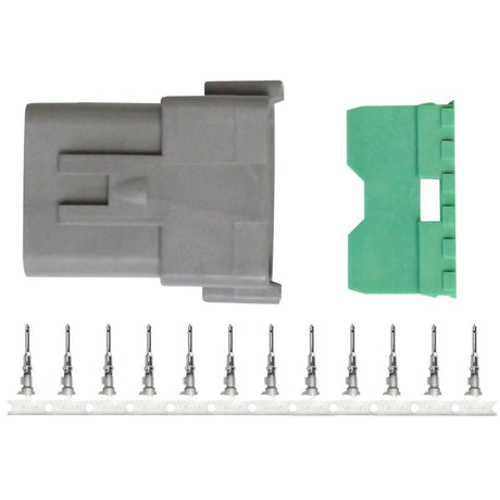 Pacer DT Deutsch Receptacle Repair Kit - 14 - 18 AWG (12 Position) - TDT04F - 12RP - Anchor Express