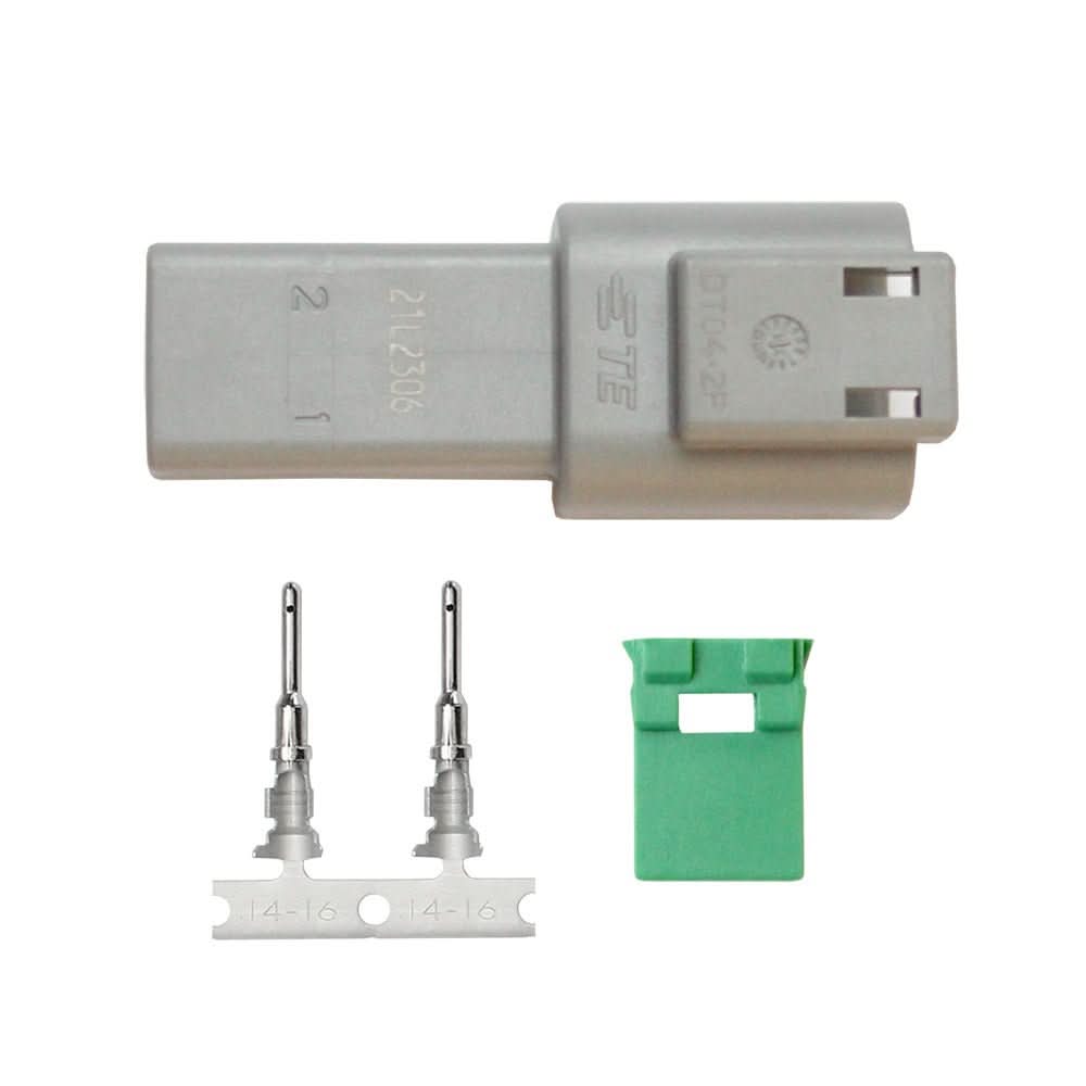 Pacer DT Deutsch Receptacle Repair Kit - 14 - 18 AWG (2 Position) - TDT04F - 2RP - Anchor Express