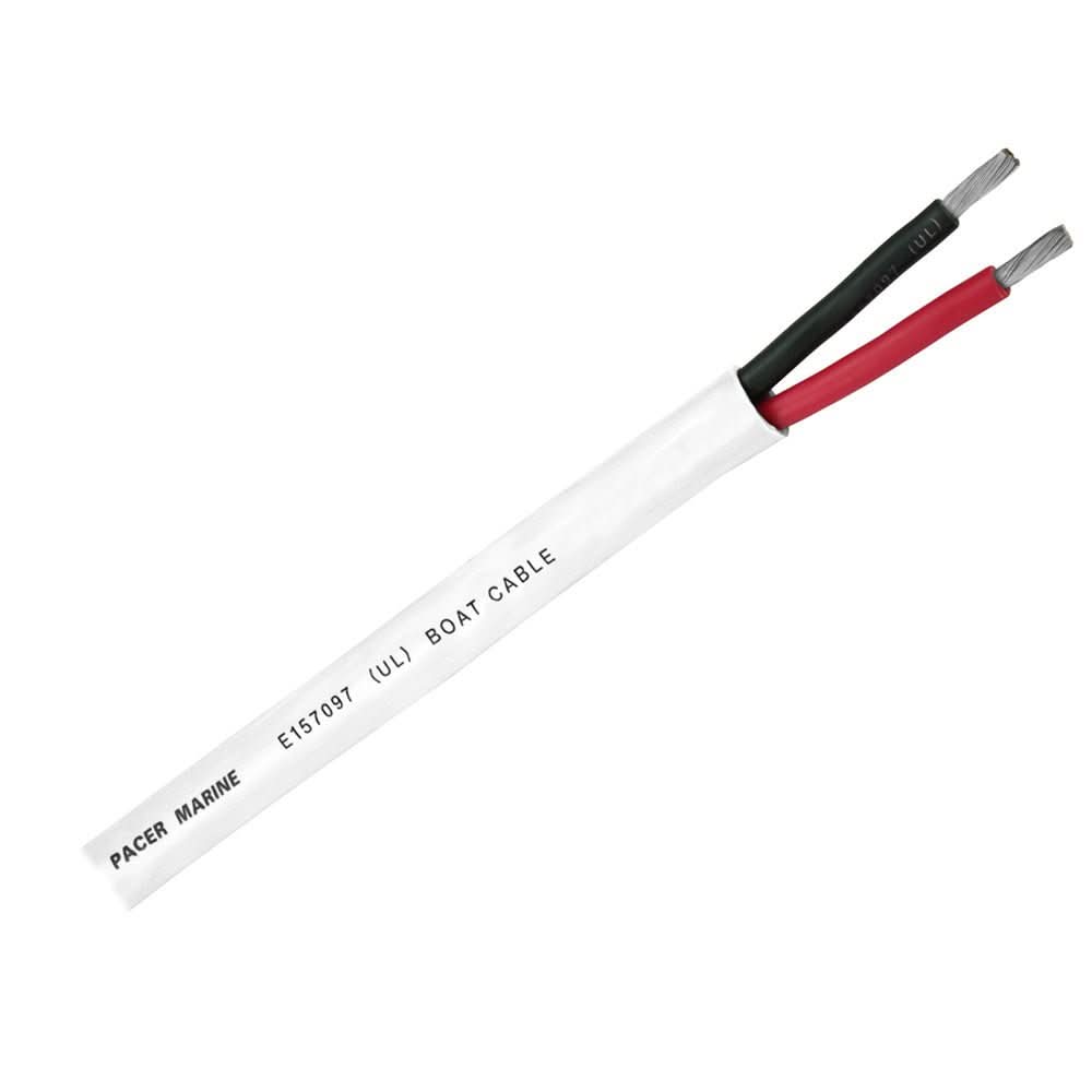 Pacer Duplex 2 Conductor Cable - 100' - 16/2 AWG - Red, Black - WR16/2DC - 100 - Anchor Express