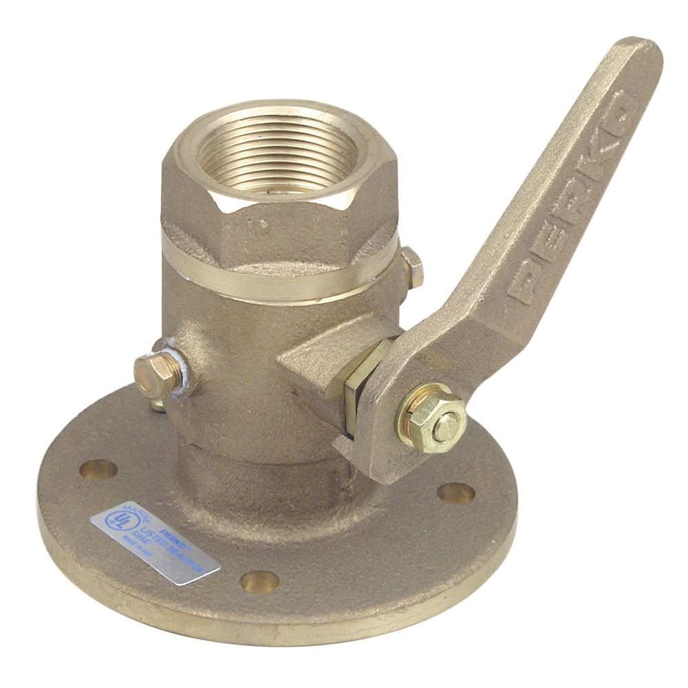 Perko 2 - 1/2" Seacock Ball Valve Bronze - 0805010PLB - Anchor Express