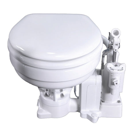 Raritan PH PowerFlush Electric Marine Bowl Toilet - 12V - White - P101E12 - Anchor Express