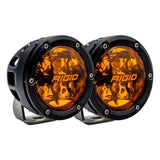 RIGID Industries 360 Series 4" Spot w/Amber Pro Lens - Pair - 36123 - Anchor Express