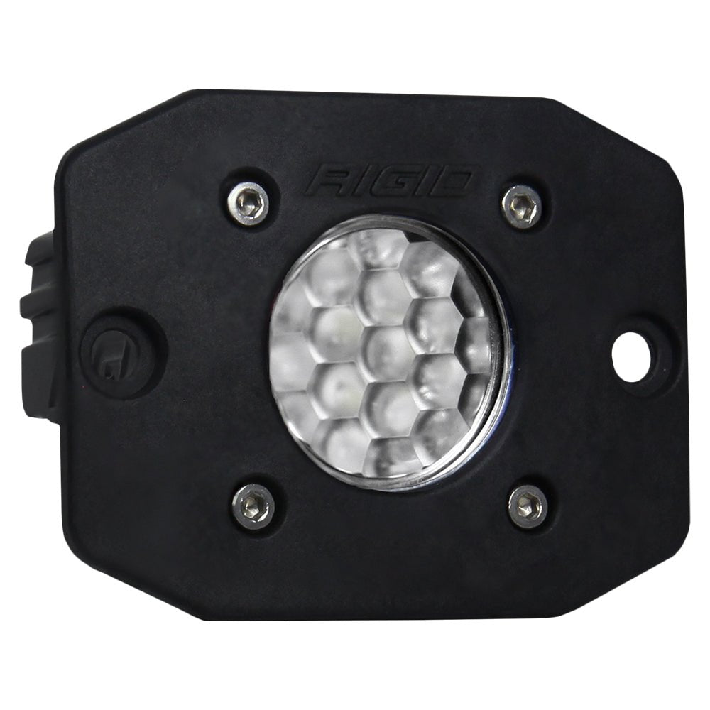 RIGID Industries Ignite Flush Mount Diffused - Single - Black - 20631 - Anchor Express