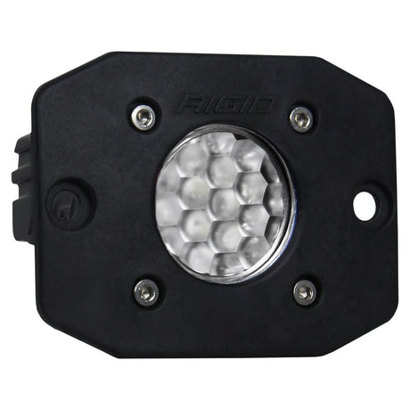 RIGID Industries Ignite Flush Mount Diffused - Single - Black - 20631 - Anchor Express