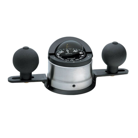 Ritchie B - 200P Navigator Steel Boat Compass - Binnacle Mount - Stainless Steel/Black - B - 200P - Anchor Express