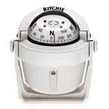 Ritchie B - 51W Explorer Compass - Bracket Mount - White - B - 51W - Anchor Express