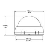 Ritchie XP - 99W Kayaker Compass - Surface Mount - White - XP - 99W - Anchor Express