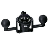 Ritchie YB - 600 Globemaster Steel Boat Compass w/5° Card - 12V - Yoke Mounted - Black - YB - 600 - Anchor Express