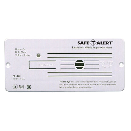 Safe - T - Alert 30 Series 12V RV Propane Alarm - White - 30 - 442 - P - WT - Anchor Express