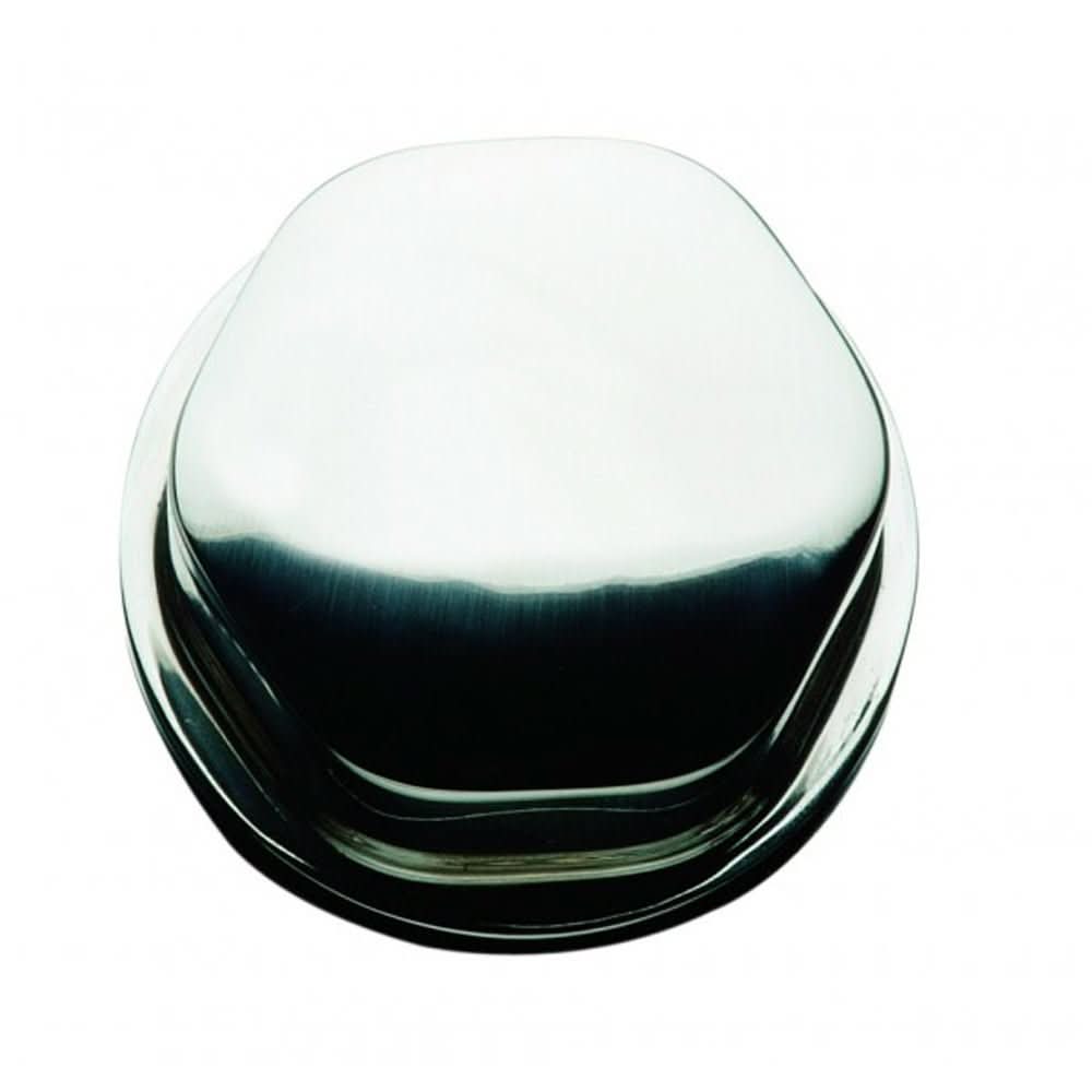 Schmitt Faux Center Nut - Stainless Steel - 1/2"and3/4" Base Included - For Cast Steering Wheels - CAP0303 - Anchor Express